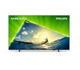 Philips 55PUS8209/12, 55" 4K Ultra HD QLED, 3840x2160, DVB-T/T2/T2-HD/C/S/S2, 60Hz, Ambilight 3, Pixel Precise UHD, HDR+, Titan OS, Dolby Atmos, VRR, 3*HDMI, 2*USB, 802.11n, 20W RMS, Black