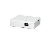 Epson CO-FH01, Full HD 1080p (1920 x 1080, 16:9), 3000 ANSI lumens, 16 000:1, WLAN (optional), USB 2.0, HDMI, Lamp warr: 6000h, Warr: 24 months, White + Sunne Ceiling Projector Bracket Mount Ceiling Mount 74-114cm, White