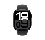 Apple Watch S10 GPS 42mm Jet Black Alu Case with Black Sport Band - S/M