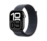 Apple Watch S10 GPS 42mm Jet Black Alu Case with Ink Sport Loop