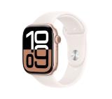 Apple Watch S10 GPS 42mm Rose Gold Alu Case with Light Blush Sport Band - M/L