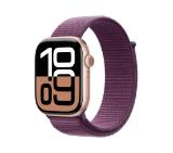 Apple Watch S10 GPS 42mm Rose Gold Alu Case with Plum