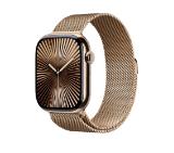 Apple Watch 46mm Milanese Loop: Gold Milanese Loop - S/M