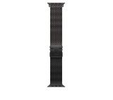 Apple Watch 49mm Milanese Loop: Black Titanium Milanese Loop - Large