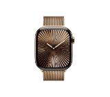 Apple Watch 46mm Milanese Loop: Gold Milanese Loop - M/L