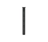 Apple Watch 49mm Band: Black Ocean Band Extension - Natural Titanium Finish