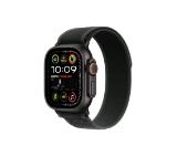 Apple Watch 49mm Loop: Black Trail Loop - S/M - Black Titanium Finish