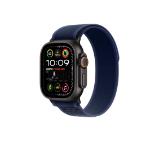 Apple Watch 49mm Loop: Blue Trail Loop - S/M - Black Titanium Finish