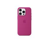 Apple iPhone 16 Pro Silicone Case with MagSafe - Fuchsia (Seasonal)