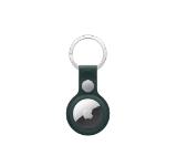 Apple AirTag FineWoven Key Ring - Dark Green