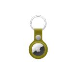 Apple AirTag FineWoven Key Ring - Chartreuse