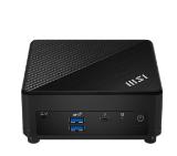 MSI CUBI 5 12M-005EU, i3-1215U (6C/8T, up to 4.40 GHz, 10 MB), 8GB DDR4 (3200MHz up to 64GB), 256GB SSD M.2 NVMe PCIe Gen4 x4, WiFi 6, BT, 2x RJ45, 4x USB 3.2 Gen 2 Type A, Thunderbolt 4, Black, 0.66 Liter, 0.55 kg, 2YR, VESA 100 and 75, Windows 11 Home