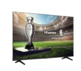 Hisense 55" E7NQ, 4K Ultra HD 3840x2160, QLED, Quantum Dot, HDR 10+, HLG, Dolby Vision, DTS Virtual X, Smart TV, WiFi, Light Sensor, BT, Anyview Cast, 3xHDMI, 2xUSB, LAN, CI+, DVB-T2/C/S2, Black