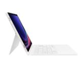 Samsung Tab S9/S9 FE Book Cover Keyboard White