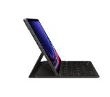 Samsung Tab S9/S9 FE Book Cover Keyboard Slim Black