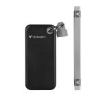 Verbatim Pocket SSD USB 3.2 Gen 2 1TB Black/Grey