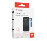 Verbatim Pocket SSD USB 3.2 Gen 2 1TB Black/Blue