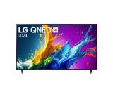 LG 55QNED80T3A, 55" 4K QNED HDR Smart TV, 3840x2160, DVB-T2/C/S2, Alpha 5 AI 4K Gen7, HDR 10 PRO, webOS 24 ThinQ, 4K Upscaling, WiFi 5, Voice Controll, Bluetooth 5.1, AirPlay 2, LAN, CI, HDMI, SPDIF, 2 pole Stand , Silver