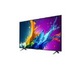 LG 55QNED80T3A, 55" 4K QNED HDR Smart TV, 3840x2160, DVB-T2/C/S2, Alpha 5 AI 4K Gen7, HDR 10 PRO, webOS 24 ThinQ, 4K Upscaling, WiFi 5, Voice Controll, Bluetooth 5.1, AirPlay 2, LAN, CI, HDMI, SPDIF, 2 pole Stand , Silver