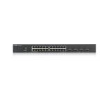 ZyXEL XGS1935-28, 28 Port Lite-L3 Smart Managed Switch, 24x Gigabit Copper and 4x 10G SFP+, hybrid mode, standalone or NebulaFlex Cloud