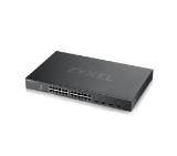 ZyXEL XGS1935-28, 28 Port Lite-L3 Smart Managed Switch, 24x Gigabit Copper and 4x 10G SFP+, hybrid mode, standalone or NebulaFlex Cloud