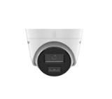 HikVision 4 MP Smart Hybrid Light Fixed Turret Network Camera, 2.8mm, IR, White Light up to 30m, 120 dB WDR, H.265+, IP67, built-in microphone, 12Vdc/PoE 6.5W