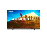 Philips 43PUS8009/12, 43" 4K UHD LED, 3840x2160, DVB-T/T2/T2-HD/C/S/S2, 60Hz, Ambilight 3, Pixel Precise UHD, HDR+, Titan OS, Dolby Atmos, VRR, 3*HDMI, 2*USB, 802.11n, 20W RMS, Black