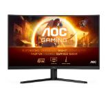 AOC CQ32G4VE, 31.5" Curved 1500R, Fast VA WLED, 2560x1440@180 Hz, 1ms GtG, 0.5ms MPRT, 300 cd/m2, 3500:1, 80M:1 DCR, Adaptive Sync, Flicker Free, Low Blue Light, Tilt, 2xHDMI, DP