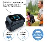 Beurer PO 45 Pulse oximeter; measurement of arterial oxygen saturanion, heart rate; perfusion index;graphic pulse display; medical device