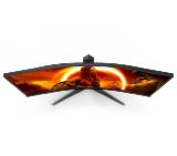 AOC CU34G2XP/BK, 34" Curved 1500R VA, WLED, 3440x1440@180Hz, 1ms GtG, 1ms MPRT, 430 cd/m2, 4000:1, 80M:1 DCR, Tilt, Height Adjust, Swivel, 2xHDMI, 2xDP, USB hub