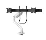 Neomounts Next One Desk Mount, double display crossbar (topfix clamp/grommet)