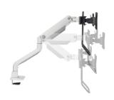 Neomounts Next One Desk Mount, double display crossbar (topfix clamp/grommet)