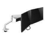 Neomounts Next One Desk Mount, double display crossbar (topfix clamp/grommet)