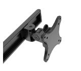 Neomounts Next One Desk Mount, double display crossbar (topfix clamp/grommet)