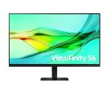 Samsung 32D600 32" IPS LED, 2560x1440, 350 cd/m2, PBP, PIP, USB-C 90W, 3xUSB 3.0, Display Port 1.4, 2xHDMI 2.2, Black