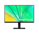 Samsung 24D600 24" IPS LED, 2560x1440, 350 cd/m2, PBP, PIP, 3xUSB 3.0, Display Port 1.4, 2xHDMI 2.2, Black