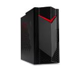 Acer Nitro N50-656, Intel Core i5-14400F( up to 4.70GHz, 20MB), 16GB DDR5 5600MHz max.(32GB), 512GB SSD PCI-e, M.2 slot free, no DVD, NVIDIA GeForce RTX 4060 8GB GDDR6, 4*USB 2.0, 2*3.2 USB, Type-C, Audio jacks, GLAN,WiFi AX & BT5.0, 500W PFC, No OS