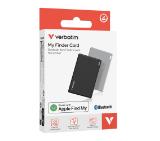 Verbatim MYFCR-02BS My Finder Card Bluetooth Item Finder 2 pack Black/Silver