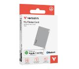 Verbatim MYFCR-01S My Finder Card Bluetooth Item Finder 1 pack Silver