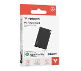 Verbatim MYFCR-01B My Finder Card Bluetooth Item Finder 1 pack Black