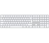 Apple Magic Keyboard (2024) w Touch ID and Numeric Keypad - International English - White Keys