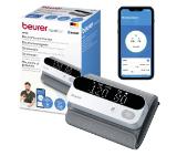 Beurer BM 59, blood pressure monitor w/o cable; bluetooth, no hoses, no cables, cuff (22-42 cm), XL display, 1 x 240 memory spaces, risk indicator, arrhythmia detection, rechargeable battery, "beurer HealthManager Pro" app