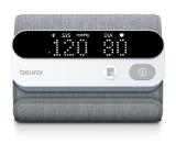 Beurer BM 59, blood pressure monitor w/o cable; bluetooth, no hoses, no cables, cuff (22-42 cm), XL display, 1 x 240 memory spaces, risk indicator, arrhythmia detection, rechargeable battery, "beurer HealthManager Pro" app