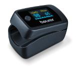 Beurer PO 45 Pulse oximeter; measurement of arterial oxygen saturanion, heart rate; perfusion index;graphic pulse display; medical device