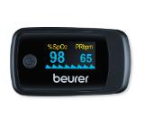 Beurer PO 45 Pulse oximeter; measurement of arterial oxygen saturanion, heart rate; perfusion index;graphic pulse display; medical device