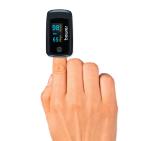 Beurer PO 45 Pulse oximeter; measurement of arterial oxygen saturanion, heart rate; perfusion index;graphic pulse display; medical device