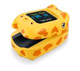 Beurer PO 13 KIDS Pulse Oximeter, Measurement of arterial oxygen saturation (SpO2) and heart rate (pulse), Adapted to suit children's fingers, Measurement within 8 seconds, Colour display with 4 available views, Medical device