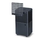 Beurer LE 150 Air Dehumidifier, up to 12 litre/day; rooms  30 m2 (72 m3); Laundry drying function; Removable tank: 2.0 l; Automatic mode; Night mode; Timer;  2 fan levels; Environmentally friendly refrigerant R290