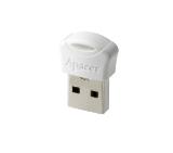 Apacer 64GB White Flash Drive AH116 Super-mini - USB 2.0 interface