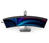 Philips, 34B2U5600C, 34" Curved, 1500R VA, WLED, 3440x1440@120Hz, 4ms GtG, 300cd m/2, 4000:1, 50M:1 SC, Adaptive Sync, FlickerFree, Eyesafe, 5Wx2, Tilt, Height Adjust, Swivel, 2xHDMI, DP, USB hub